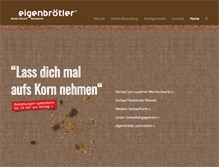 Tablet Screenshot of eigenbroetler.info